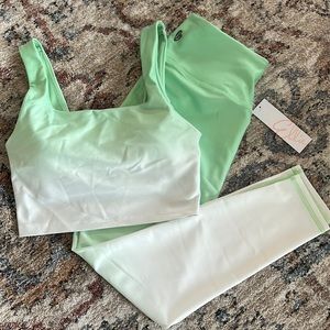 Ellie brand workout set size medium nwt